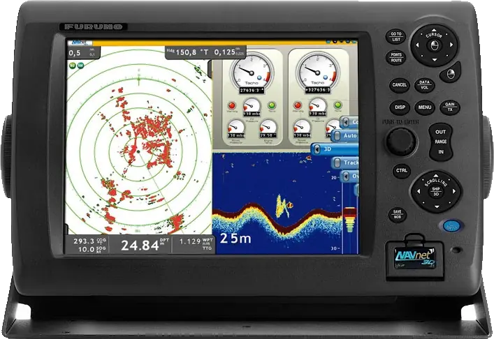 Furuno NavNet 3D MFD12 multifunction marine navigation display