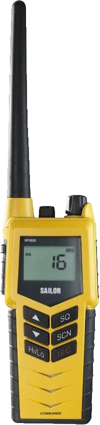 SAILOR SP3520 portable GMDSS VHF marine radio
